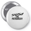 smash the patriarchy Pin-back button