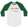 Cancer Picked The Wrong Diva 3/4 Sleeve Shirt