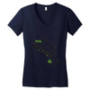 blending in to night Women's V-Neck T-Shirt