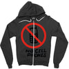 no cell phones Zipper Hoodie
