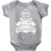 I Am Bulldog Actually In A Very Commited Relationship Baby Onesie