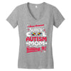 super cool autism mom Women's V-Neck T-Shirt