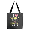 shoes bags natural hair Tote Bags