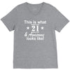 21st birthday V-Neck Tee