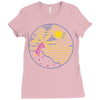 beach Ladies Fitted T-Shirt