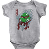 red oni ninja Baby Onesie