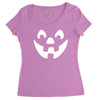 jack o lantern halloween Women's Triblend Scoop T-shirt