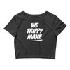 we trippy mane Crop Top