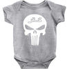 punisher infidel skull Baby Onesie