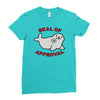 seal of approval Ladies Fitted T-Shirt
