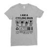 clyling man Ladies Fitted T-Shirt