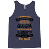 Super Cool Grandpa Of A Freaking Awesome Granddaughter Tank Top