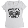 legendary american Women's Triblend Scoop T-shirt
