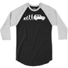evolution of man, lada niva 3/4 Sleeve Shirt