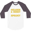 black without apology 3/4 Sleeve Shirt