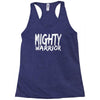 mighty warrior Racerback Tank