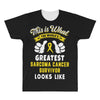 This is What The Worlds Greatest Sarcoma Cancer Survivor Looks Like All Over Men's T-shirt