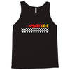 Fire White Tank Top