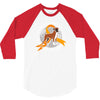 boxers support leukemia awareness 3/4 Sleeve Shirt
