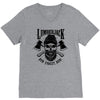 lumberjack skull V-Neck Tee