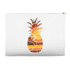 pineapple and beach Accessory Pouches