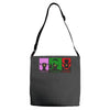 triforce legend of zelda, ideal gift or birthday present. Adjustable Strap Totes