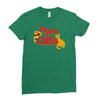 pizza and cats Ladies Fitted T-Shirt