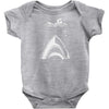 shark attack swimmer Baby Onesie