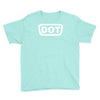 2x dot sticker vinyl decal d.o Youth Tee