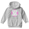 strong than cancer Youth Hoodie