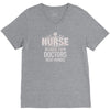 Nurse Because Even Doctors Need Heroes V-Neck Tee