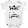 proud name 2018 senior Baby Bodysuit