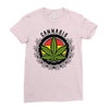 cannabis Ladies Fitted T-Shirt