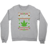 smoke weed every christmas Crewneck Sweatshirt