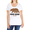Papa Bear Ladies Curvy T-Shirt