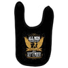 All Men Are Created Equal But Only The Best Are Born In September Baby Bibs