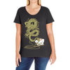 dragon flavor Ladies Curvy T-Shirt