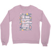 we lose ourselves in books Crewneck Sweatshirt