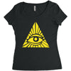 iluminaty Women's Triblend Scoop T-shirt