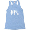 bla bla bla  fun shirt herrentag kult Racerback Tank