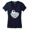 medama oyaji manga Women's V-Neck T-Shirt