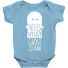 this is my lazy ghost costume Baby Bodysuit