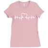 Heart Beat Ladies Fitted T-Shirt