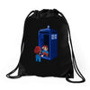 back to his roots Drawstring Bags