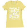 donald pump Ladies Fitted T-Shirt