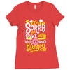 i was hungry2 Ladies Fitted T-Shirt
