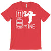 eat sleep mine funny T-Shirt