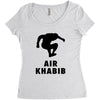 air khabib silhouette Women's Triblend Scoop T-shirt