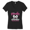 Super Grandma - What's Your Superpower? Women's V-Neck T-Shirt