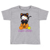 kitty halloween Toddler T-shirt